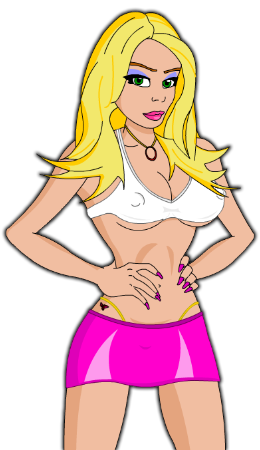 ErotickeHry.net - Blonde Girl Logo